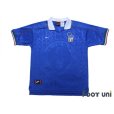 Photo1: Italy 1995 Home Shirt (1)