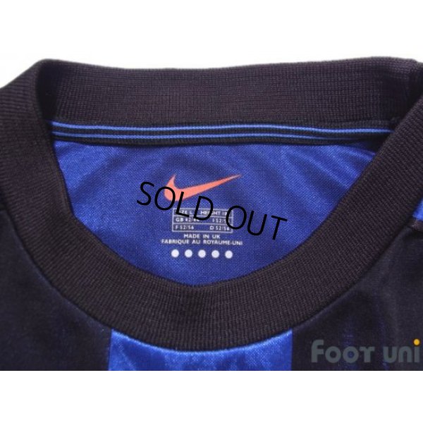 Photo5: Inter Milan 1999-2000 Home Shirt #10 Roberto Baggio