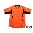 Photo1: Netherlands 2002 Home Shirt (1)