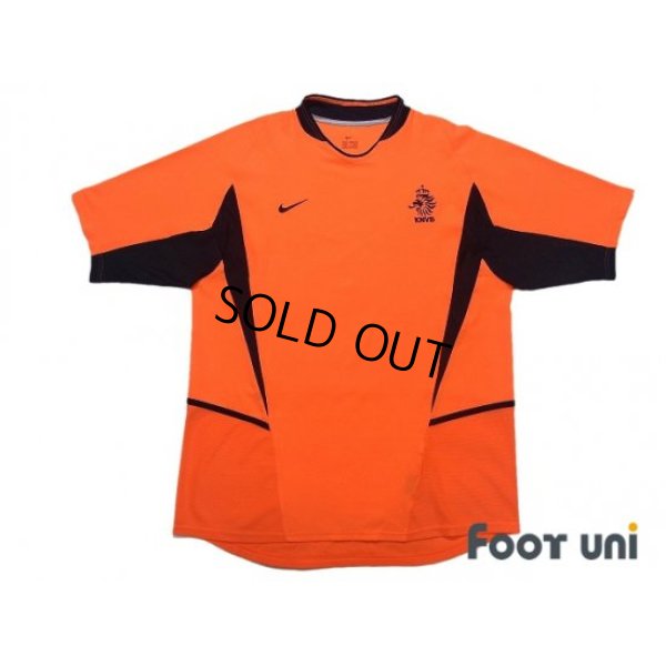 Photo1: Netherlands 2002 Home Shirt