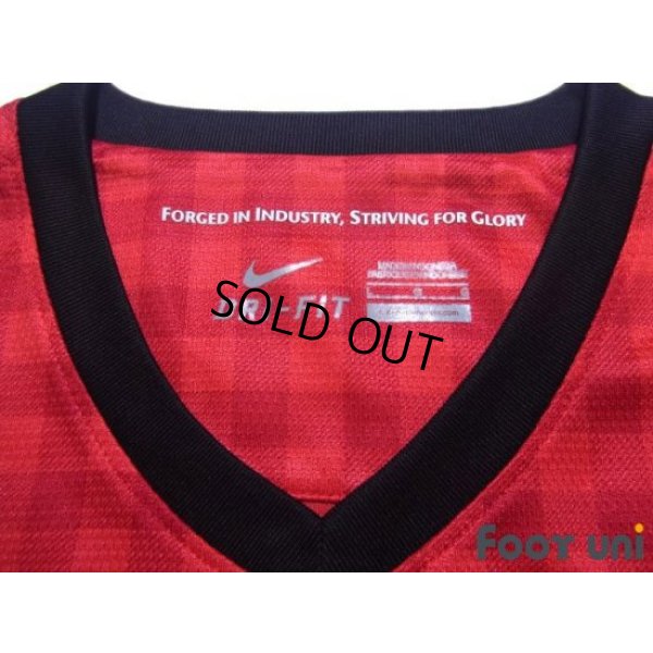 Photo5: Manchester United 2012-2013 Home Shirt #14 Chicharito Hernandez