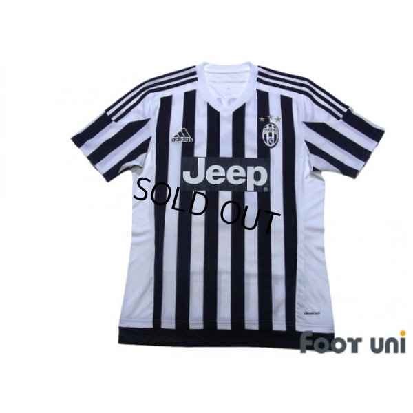 Photo1: Juventus 2015-2016 Home Shirt #21 Paulo Dybala