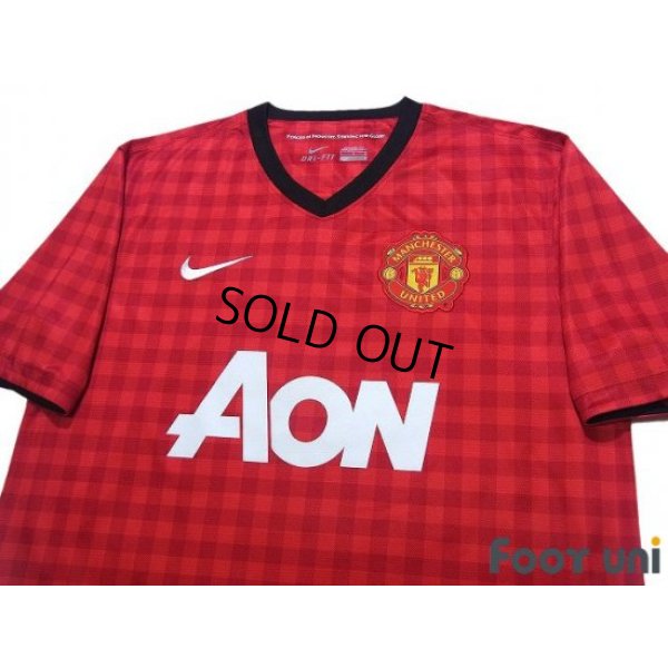 Photo3: Manchester United 2012-2013 Home Shirt #14 Chicharito Hernandez