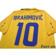 Photo4: Sweden 2009-2010 Home Shirt #10 Ibrahimovic
