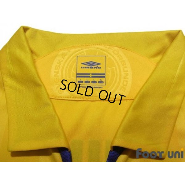 Photo5: Sweden 2009-2010 Home Shirt #10 Ibrahimovic