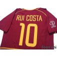 Photo4: Portugal 2002 Home Authentic Shirt #10 Rui Costa 2002 FIFA World Cup Korea Japan Patch/Badge