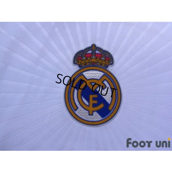 Photo6: Real Madrid 2010-2011 Home Shirt #7 Ronaldo Champions League Patch/Badge UEFA Champions League Trophy Patch - 9