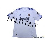 Real Madrid 2010-2011 Home Shirt #7 Ronaldo Champions League Patch/Badge UEFA Champions League Trophy Patch - 9