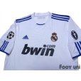 Photo3: Real Madrid 2010-2011 Home Shirt #7 Ronaldo Champions League Patch/Badge UEFA Champions League Trophy Patch - 9
