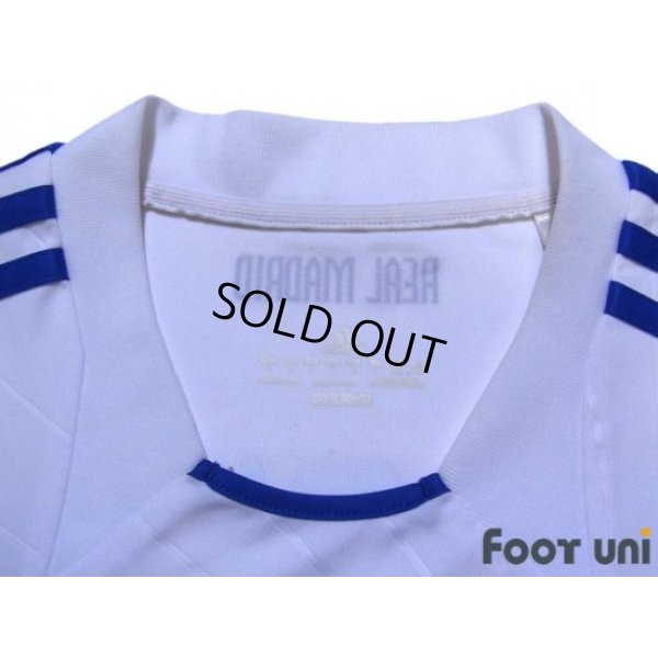 Photo5: Real Madrid 2010-2011 Home Shirt #7 Ronaldo Champions League Patch/Badge UEFA Champions League Trophy Patch - 9