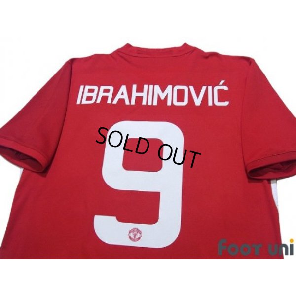 Photo4: Manchester United 2016-2017 Home Shirt #9 Zlatan Ibrahimović