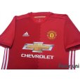 Photo3: Manchester United 2016-2017 Home Shirt #9 Zlatan Ibrahimović