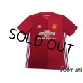 Manchester United 2016-2017 Home Shirt #9 Zlatan Ibrahimović
