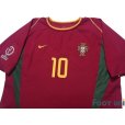 Photo3: Portugal 2002 Home Authentic Shirt #10 Rui Costa 2002 FIFA World Cup Korea Japan Patch/Badge