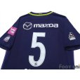 Photo4: Sanfrecce Hiroshima 2017 Home Shirt #5 Kazuhiko Chiba 25th anniversary Patch/Badge