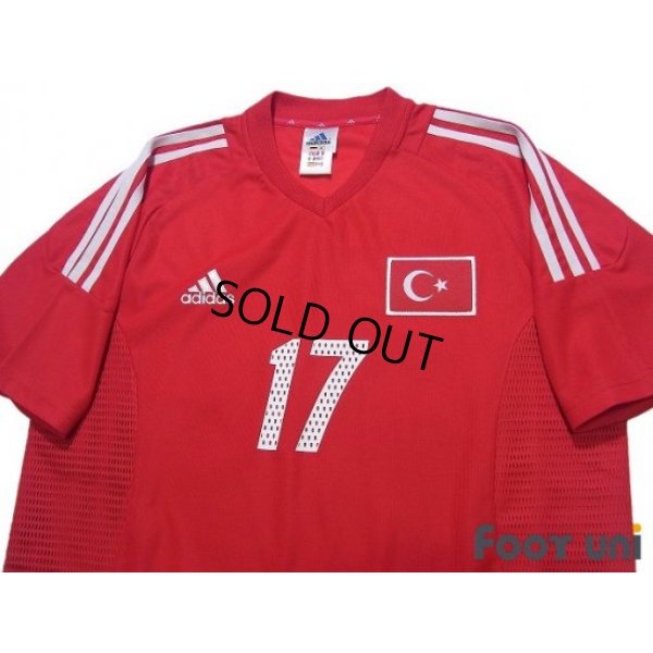 Photo3: Turkey 2002 Away Shirt #17 Ilhan Mansız