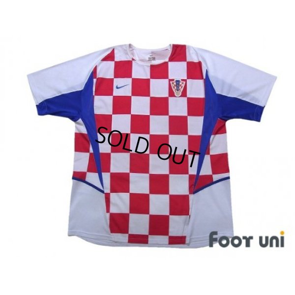 Photo1: Croatia 2002 Home Shirt