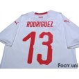 Photo4: Switzerland 2018 Away Shirt #13 Rodriguez (4)