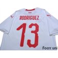 Photo4: Switzerland 2018 Away Shirt #13 Rodriguez