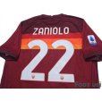 Photo4: AS Roma 2020-2021 Home Shirt #22 Nicolo Zaniolo Serie A Tim Patch/Badge w/tags