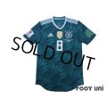Germany 2018 Away Authentic Shirt #8 Kroos FIFA World Cup Russia 2018 Patch/Badge