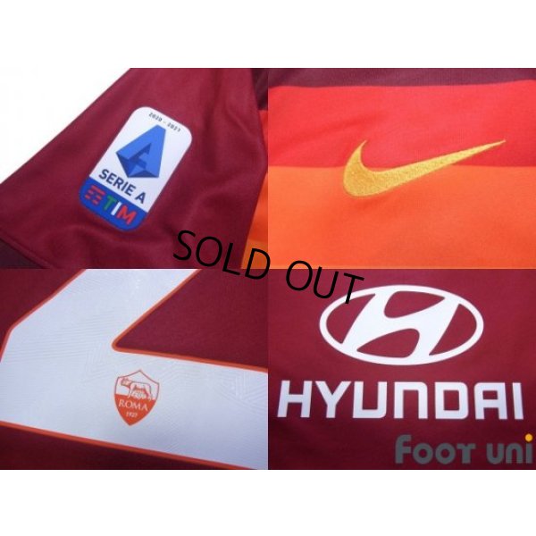 Photo7: AS Roma 2020-2021 Home Shirt #22 Nicolo Zaniolo Serie A Tim Patch/Badge w/tags