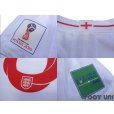 Photo7: England 2018 Home Shirt #9 Harry Kane FIFA World Cup 2018 Russia Patch/Badge