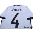 Photo4: Germany Euro 2016 Home Shirt #4 Howedes FIFA World Champions 2014 Patch/Badge w/tags