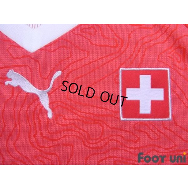 Photo6: Switzerland 2018 Home Shirt #10 Granit Xhaka