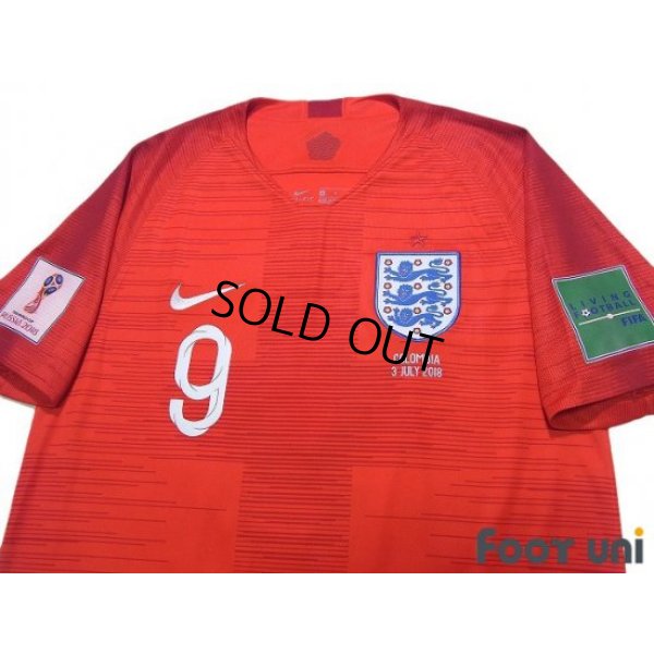 Photo3: England 2018 Away Shirt #9 Harry Kane FIFA World Cup 2018 Russia Patch/Badge