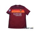 Photo1: AS Roma 2020-2021 Home Shirt #22 Nicolo Zaniolo Serie A Tim Patch/Badge w/tags (1)