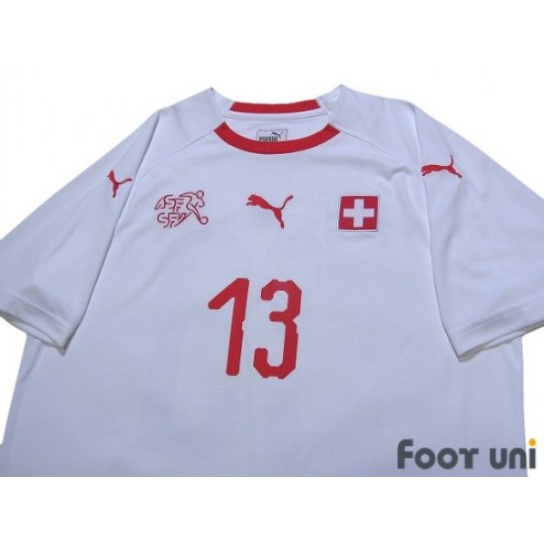 Photo3: Switzerland 2018 Away Shirt #13 Rodriguez