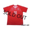 Switzerland 2018 Home Shirt #10 Granit Xhaka