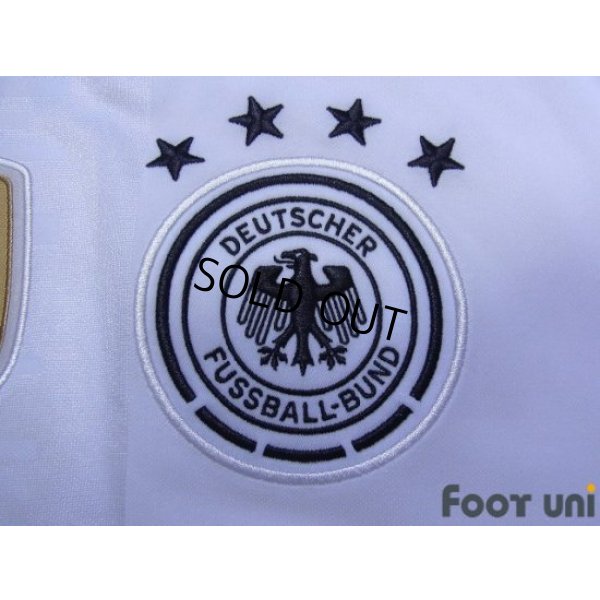 Photo6: Germany Euro 2016 Home Shirt #4 Howedes FIFA World Champions 2014 Patch/Badge w/tags