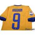 Photo4: Juventus 2017-2018 Away Shirt #9 Higuain Serie A Tim Patch/Badge w/tags (4)