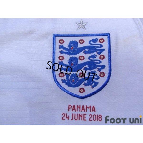 Photo6: England 2018 Home Shirt #9 Harry Kane FIFA World Cup 2018 Russia Patch/Badge