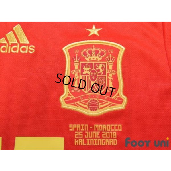 Photo6: Spain 2018 Home Shirt #22 Isco FIFA World Cup Russia 2018 Patch/Badge w/tags