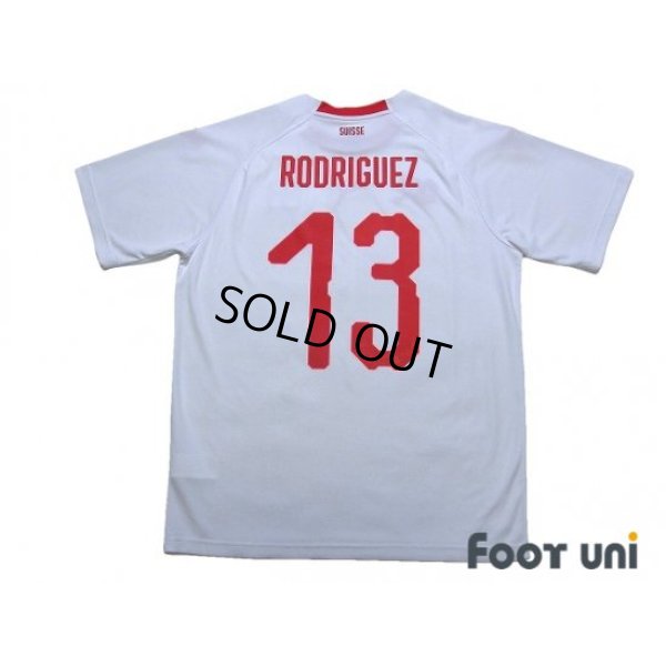 Photo2: Switzerland 2018 Away Shirt #13 Rodriguez