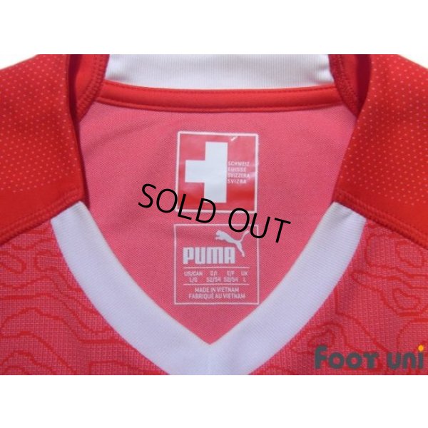 Photo5: Switzerland 2018 Home Shirt #10 Granit Xhaka