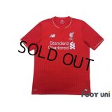 Liverpool 2015-2016 Home Shirt w/tags
