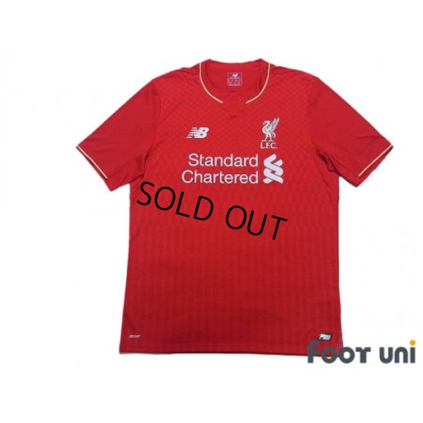 Photo1: Liverpool 2015-2016 Home Shirt w/tags