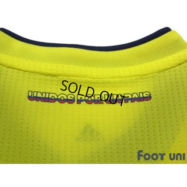 Photo7: Colombia 2018 Home Authentic Shirt #10 James Rodríguez w/tags