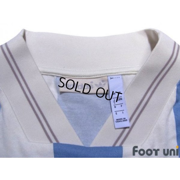 Photo5: Argentina 1992-1993 Home Reprint Long Sleeve Shirt #10