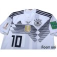 Photo3: Germany 2018 Home Shirt #10 Ozil FIFA World Cup Russia 2018 Patch/Badge w/tags