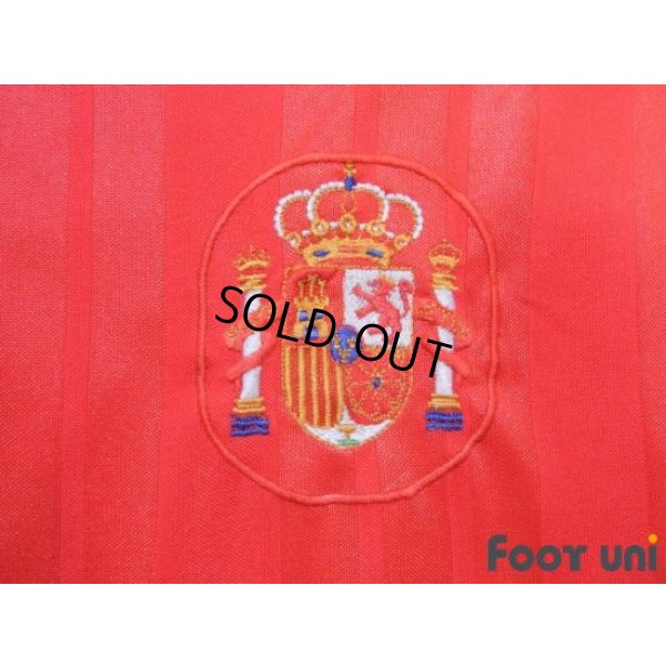 Photo5: Spain 1992 Home Shirt