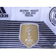 Photo6: Germany 2018 Home Shirt #10 Ozil FIFA World Cup Russia 2018 Patch/Badge w/tags