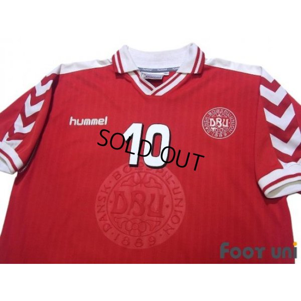 Photo3: Denmark 1998 Home Shirt #10 Michael Laudrup