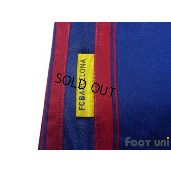 Photo7: FC Barcelona 2009-2010 Home Long Sleeve Shirt LFP Patch/Badge