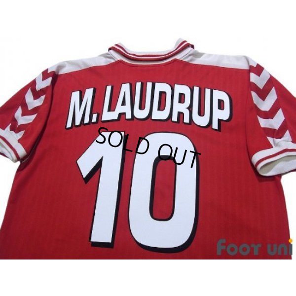 Photo4: Denmark 1998 Home Shirt #10 Michael Laudrup