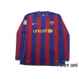 Photo1: FC Barcelona 2009-2010 Home Long Sleeve Shirt LFP Patch/Badge (1)